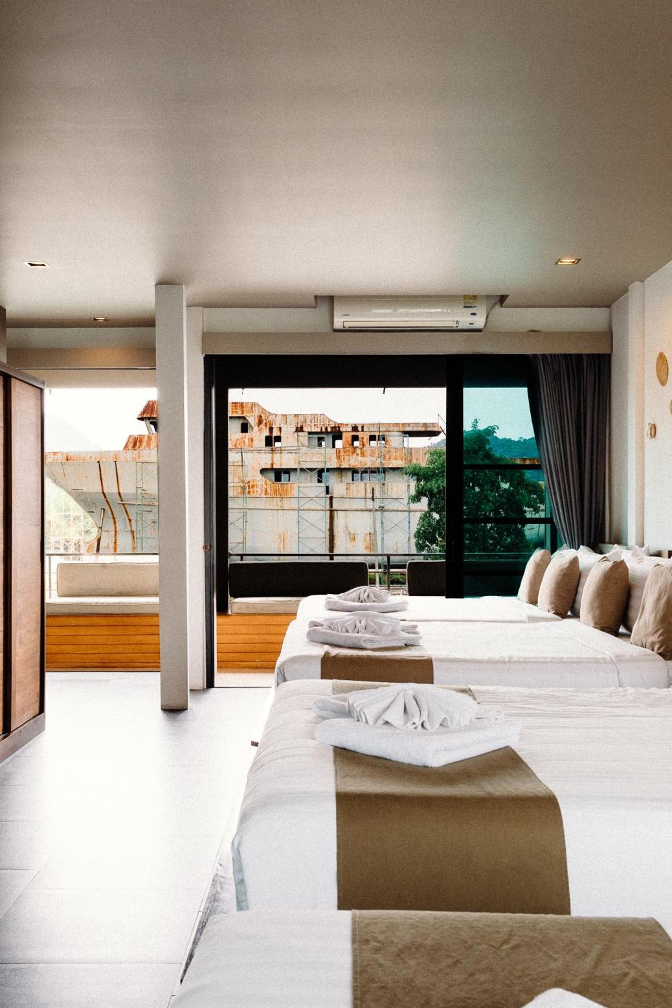 Hotel Baan Tah On The Sea Bang Sare Exterior foto
